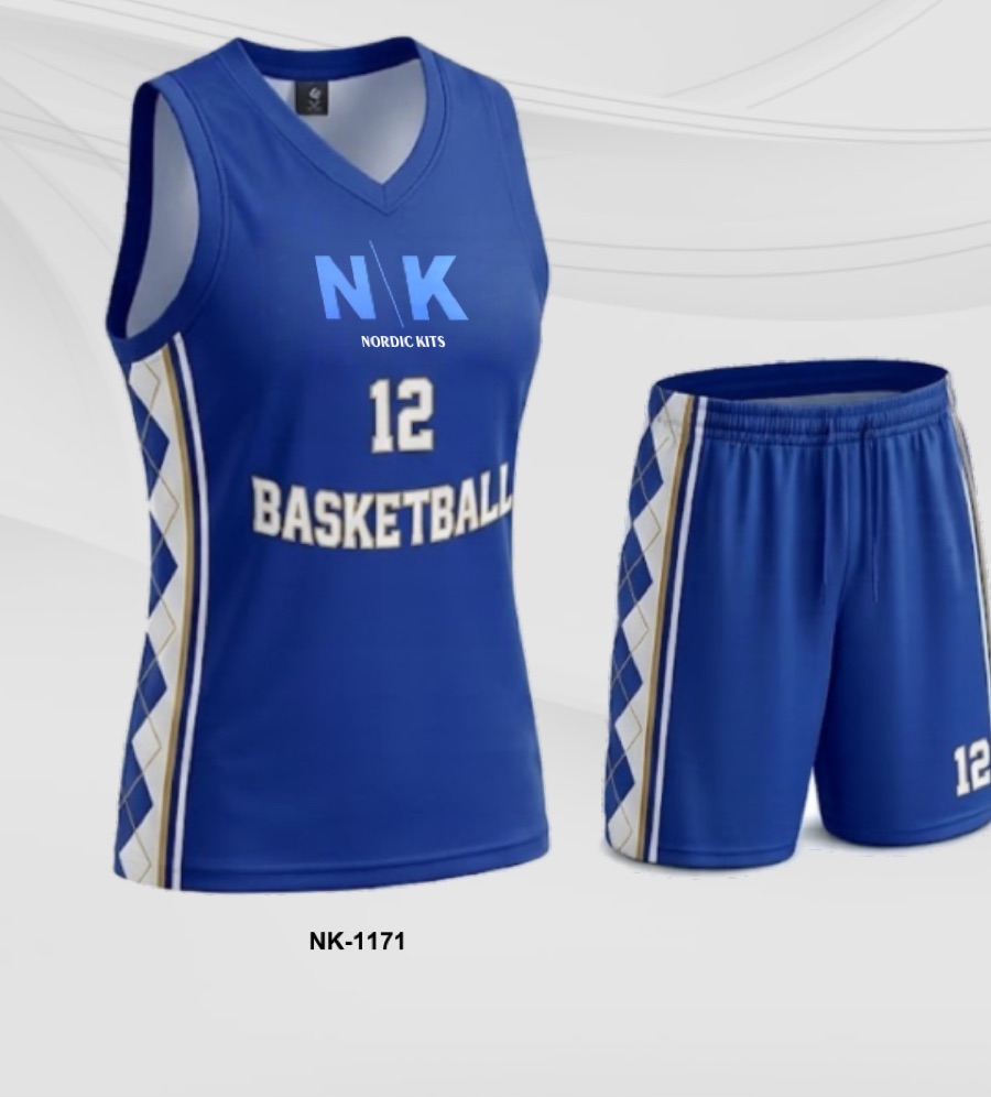 Women's custom basketball uniform